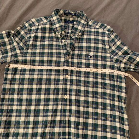 Simply Southern Plaid Men's Casual Long Sleave Button Down Shirt, Size Medium - Picture 4 of 6